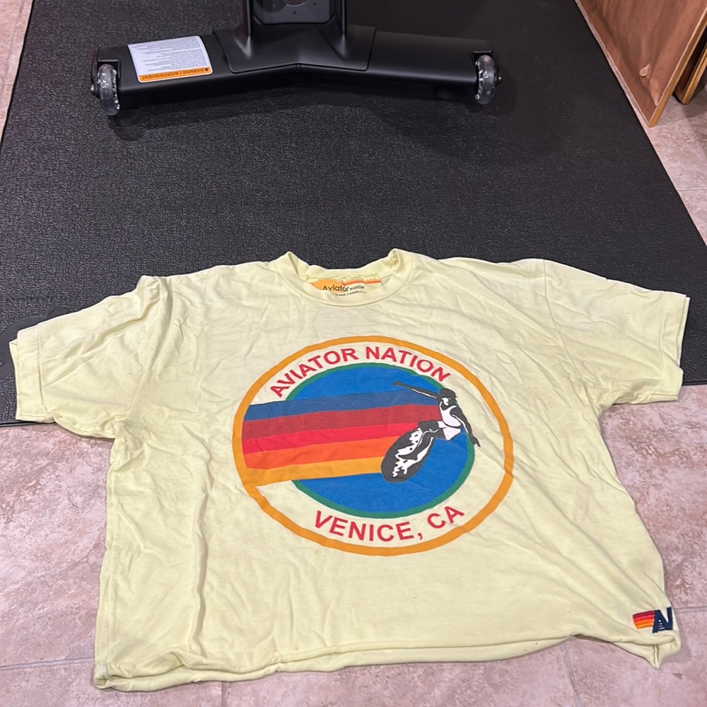 Like new: aviator nation tshirt